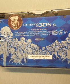 TNP 3DS XL Case - Ultra Clear Crystal Transparent Hard Shell Protective Case Cover Skin Accessory Compatible with Nintendo 3DS XL LL 60 71xT4Cos BL