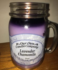 Lavender Chamomile Scented 13 Ounce Mason Jar Candle by Our Own Candle Company 1 23 71xTfAPleUL 1