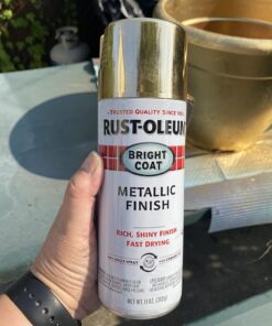 Rust-Oleum 7710830 Stops Rust Bright Coat Metallic Spray Paint, 11 Ounce (Pack of 1) , Gold 28 71xV QocumL