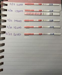 Clinical Guard 25 Pregnancy Tests Strips - Sensitive & Accurate Measurement Within 5 mins - Early Detection Pregnancy Test Strip - Easy to Use for Home Tests - HCG Test Strip 25 Count (Pack of 1) 32 71xVfyp2ZL