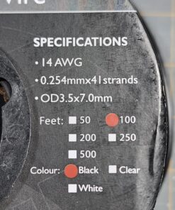 14AWG Speaker Wire, GearIT Pro Series 14 AWG Gauge Speaker Wire Cable (100 Feet / 30.48 Meters) Great Use for Home Theater Speakers and Car Speakers Black 100 Feet 41 71xW4VglZvL