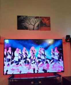 Wieco Art The Cloud Tree Wall Art Oil PaintingS Giclee Landscape Canvas Prints for Home Decorations, 3 Panels 12x16inchx3pcs (30x40cmx3pcs) 43 71xXDSRSj2L