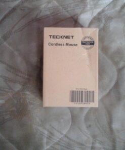 TECKNET Wireless Mouse, 2.4G USB Computer Mouse with 6-Level Adjustable 3200 DPI, 30 Months Battery, Ergonomic Grips, 6 Buttons Portable for PC, Chromebook, Mac - Black 51 71xXIEsW5xL