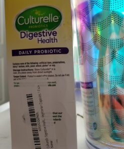Culturelle Daily Probiotic, Digestive Health Capsules, 60 Count Unflavored 60 Count (Pack of 1) 19 71xXa3IdZzL