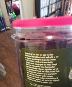 Triumph Dog Turkey, Pea, & Berry Grain Free Jerky, 24-Ounce 1.5 Pound (Pack of 1) 39 71xXbMnnBzL 1