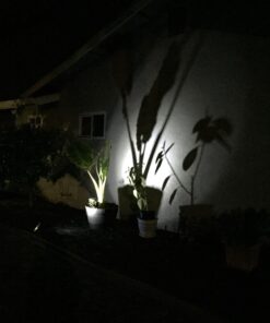 InnoGear Solar Lights for Outside, Solar Lights Outdoor Waterproof Solar Garden Yard Spot Lights Spotlight Pathway Landscape Lighting Wall Light Auto On/Off, Pack of 2 (White) White 66 71xXhfr2ZmL