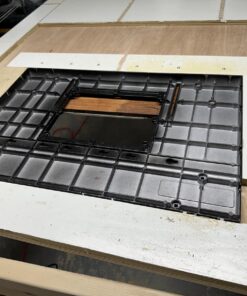 BOSCH RA1181 Benchtop Router Table 27 in. x 18 in. Aluminum Top with 2-1/2 in. Vacuum Hose Port 86 71xYtXsNQL