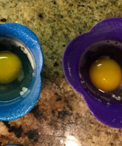 Kitzini Poached Egg Cup. Egg Coddler 4 Set. BPA Free. Microwave Egg Poacher. Nonstick Egg Pod Perfect Silicone Egg Poacher. Easy to Use & Clean. No Mess. 4 Silicone Egg Molds. Dishwasher Safe 4 Pack 42 71xZK20eVbL