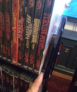 Atlantic Mitsu 5-Tier Portable Media Storage Rack – Protects & Organizes Prized Music, Movie & Video Games Collections, PN 64835195 in Smoke Media Rack 50 71xa6mpmBmL 1