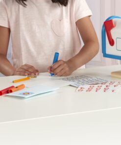 Melissa & Doug My Own Wooden Mailbox Activity Set and Educational Toy With Reusable Letters And Post Cards, Pretend Play Mailbox For Preschoolers And Kids Ages 4+ 24 71xaRQKMcrL 1