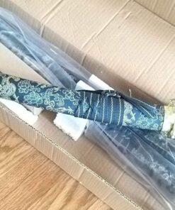 BladesUSA Jl-021Bl4 Katana Samurai Sword Set, 3-Piece with Scabbard and Display Stand, 40-Inch Overall Katana 24 71xcWU4XmVL