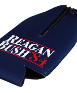 Funny Guy Mugs Reagan Bush '84 Collapsible Neoprene Bottle Coolie - Drink Cooler Reagan Bush Blue Bottle 10 71xcdQlDB7L