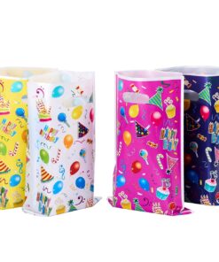 Plastic Party Favor Bags Assorted Colors 48 pcs (Balloon) Multicolor 22 71xctf643NL