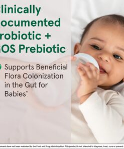 Jarrow Formulas Baby’s Jarro-Dophilus + GOS Supplement - 3 Billion CFU Per Serving - Multi-Strain Infant Probiotics Formula - Supports Intestinal Health - 2.5 oz Powder 71 Servings (Pack of 1) 11 71xczEMzj4L