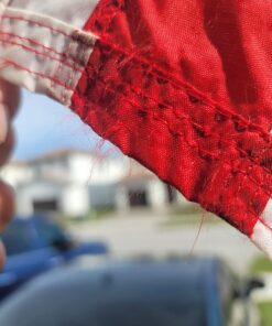 American Flags for Outside 3X5 -American Flag 3x5 with Embroidered Stars and Sewn Stripes US Flag 3x5 Heavy Duty Outdoor Made in USA for High Wind- All Weather Flags 3 by 5 Foot 43 71xdAwoasDL