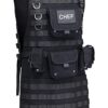 ThinkGeek Tactical Molle Apron - 2 Large Pouches and 3 Smaller Pouches, Front and Back Removable Patch with Adjustable Side Strap for the Perfect Fit 33 71xgutKykAL