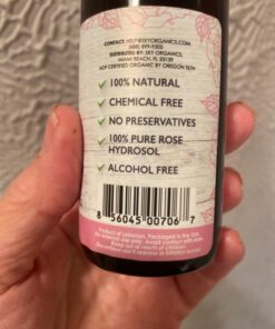 Sky Organics Organic Rosewater Facial Mist for Face, 100% Pure & Steam-Distilled USDA Certified to Hydrate, Balance & Refresh, 4 fl. Oz 41 71xh2X5ZVsL