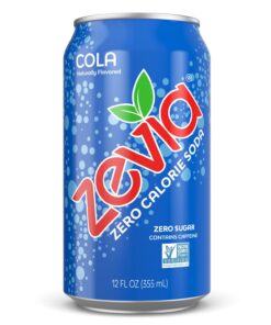 Zevia Zero Calorie Soda, Cola, 12 Ounce Cans (Pack of 24) 12 Fl Oz (Pack of 24) 35 71xi0WnoI L