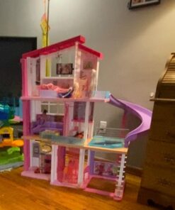 Barbie Dreamhouse Dollhouse with Pool, Slide and Elevator Standard Elevator 107 71xiBp04NBL