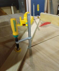 MICROJIG GRR-RIPPER DVC-538K2 Match Fit Dovetail Clamps, Yellow/Green MATCHFIT Dovetail Clamps 35 71xifTma LL