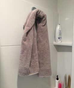 HASKO accessories - Powerful Vacuum Suction Cup Hooks Holder for Towel, Robe and Loofah - Stainless Steel Hook for Bathroom and Kitchen (Chrome) 34 71xiu0sQcuL 1