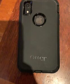 OtterBox iPhone XR Defender Series Case - BLACK, rugged & durable, with port protection, includes holster clip kickstand 59 71xj9fGNZSL