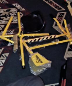 The Big Dig Sandbox Digger Excavator Crane with 360 Degree Rotation with Base Great for Sand, Dirt and Snow, Steel Outdoor Play Toy, Yellow 44 71xkTjG m9L