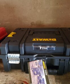 DEWALT TSTAK II Tool Box, 13 Inch, Flat Top, Holds Up To 66 lbs, Flexible Platforms for Stacking (DWST17807) 1 Count (Pack of 1) Flat Top Toolbox 37 71xkZVnrZpL
