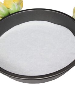 Regency Wraps Parchment Paper Liner Greaseproof For Round Cake Pans and Non-Stick Baking, White, 8" (Pack of 24) 8" round Pack of 24 4 71xlE3Q6kTL