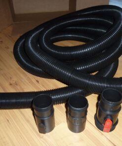 WORKSHOP Wet/Dry Vacs Vacuum Accessories WS25022A Extra Long Wet/Dry Vacuum Hose, 2-1/2-Inch x 20-Feet Locking Wet/Dry Vac Hose for Wet/Dry Shop Vacuums 30 71xmL BpzBL