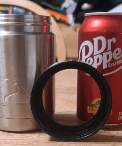 OZARK TRAIL 12 Ounce Double Wall Can Cooler Cup - Set of 2,Sliver 17 71xn9xDEQYL