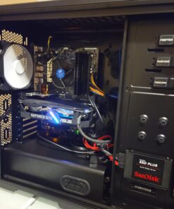 Phanteks Enthoo Pro Full Tower Chassis with Window Cases PH-ES614P_BK,Black Black 59 71xnP0vlZ1L