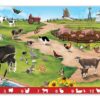 Melissa & Doug Search and Find Sunny Hill Farm Jumbo Jigsaw Floor Puzzle (48 pcs, over 4 feet long)
