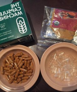 Capsule Connection USA-Made 1000 Bulk Wholesale Empty Clear Gelatin Capsules,"00" Size, 1000 Count (Pack of 1) 30 71xnzV93snL 1