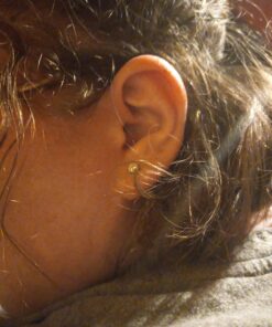 Amazon Essentials Plated Sterling Silver Cubic Zirconia Stud Earrings (Round & Princess) White/Platinum 5 mm Round Cut 27 71xo1v5 PxL