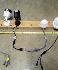 ANNKE 1080p Security Camera 4-in-1 CCTV Bullet Wired Cam, AHD/TVI/CVI/CVBS, Analog Surveillance Video Add–On Camera for Indoor/Outdoor Use, 100ft Clear Night Vision (Power Adapter Not Included) - E200 Black 46 71xpL5GpflL