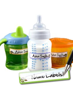 Baby Bottle Waterproof Labels - Great for Daycare 22 71xq1QczryL