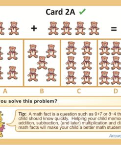 TestingMom.com Gifted Learning Flash Cards – Math Concepts for 1st Grade - 2nd Grade – Addition, Subtraction, Fractions, and More for Grade 1 - Grade 2 CogAT Test, Iowa Test, NYC Gifted and Talented 9 71xqPE2UMIL