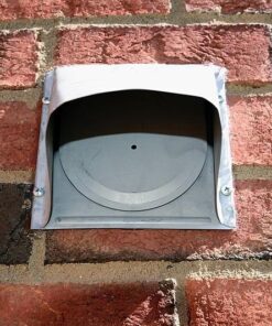 Builder's Best 110889 Thru-wall Dryer Vent Hood, 4", Galvanized 7 71xqlFtdC9L