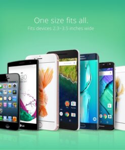 iOttie Easy One Touch Mini Air Vent Car Mount Holder Cradle for iPhone Xs Max R 8 Plus 7 Samsung Galaxy S10 E S9 S8 Plus Edge, Note 9 & Other Smartphone, 2.2 x 4.8 x 5.7 inches 26 71xqsrIaEL