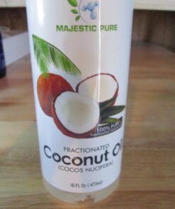 Majestic Pure Fractionated Coconut Oil - Relaxing Massage Oil, Liquid Carrier Oil for Diluting Essential Oils - Skin, Lip, Body & Hair Oil Moisturizer & Softener - 16 fl oz 38 71xrdKIJzsL