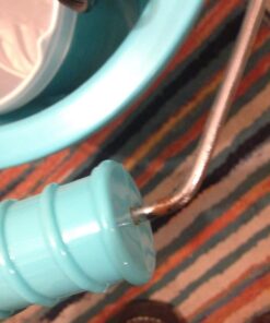 Nostalgia ICMP400BLUE 4-Quart Electric Ice Cream Maker with Easy Carry Handle 11 71xs92imYOL