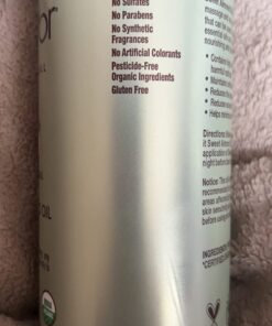 PURA D'OR 16 Oz ORGANIC Sweet Almond Oil - 100% Pure & Natural USDA Certified Cold Pressed Carrier Oil For DIY Beauty - Non-Greasy, Unscented, Hexane Free Moisturizer & Massage Oil - For Hair & Skin 29 71xsC7vTPkL