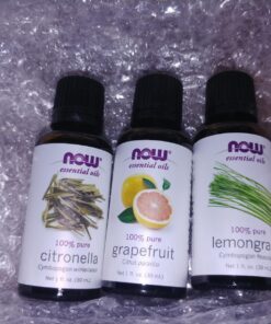 3-Pack Variety of Now Essential Oils: Summer Night Blend - Citronella, Lemongrass, Grapefruit 10 71xsOM8qlhL