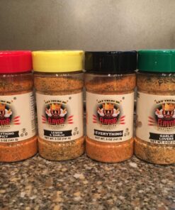 Flavor God Classic Seasoning Combo Pack - 4 Spices For Cooking Chicken, Beef, Seafood & Eggs Classic Combo 5.00 Ounce (Pack of 4) 33 71xsuwJxgeL 1