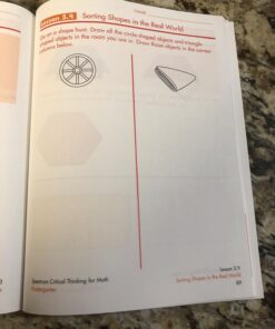 Spectrum Critical Thinking for Kindergarten Math Workbook—Grade K State Standards, Counting Numbers, Learning Shapes, With Answer Key for Homeschool or Classroom (128 pgs) 26 71xtTKGBlUL