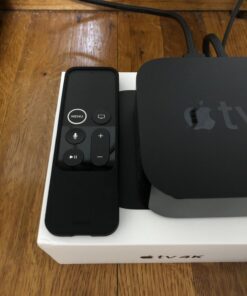 elago R2 Slim Case Compatible with Apple TV Siri Remote 1st Generation (Black) - Slim Design, Scratch-Free Silicone, Shock Absorption, Full Access Black 55 71xv7Y47NuL