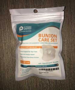 5 STARS UNITED Toe Spacers for Men and Women – 4 Gel Toe Separators for Curled and Overlapping Toes, Bunions, Hammer Toe Straightener, Big and Second Toe Spreader Big 4 Pack 54 71xv8p7cqaL