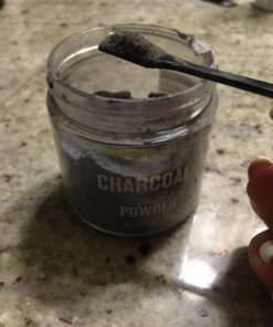 Whitening Tooth Powder with Activated Charcoal for Teeth and Gums (Cool Peppermint) - Safe on Enamel, Detoxifying, Plant-Based and Cruelty Free 2.75 Ounce (Pack of 1) 29 71xvAxGcT1L