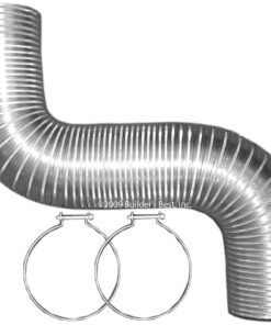 SEMI-RGD VENT DUCT 4"X8'